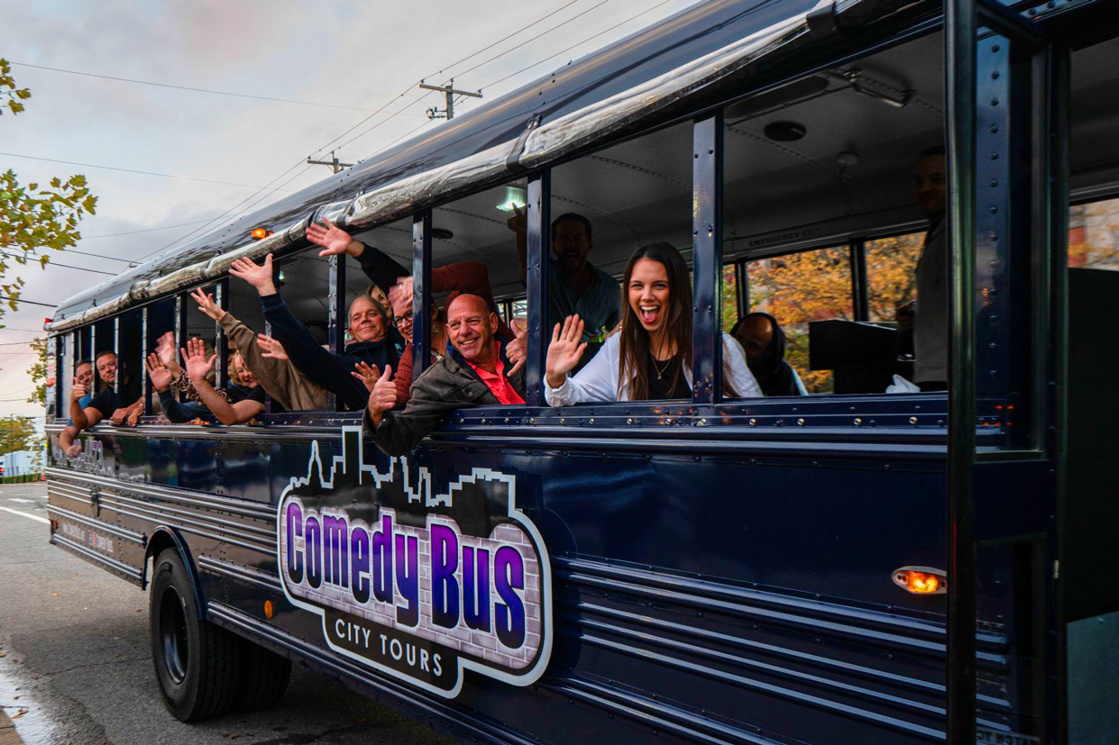 comedy bus tour
